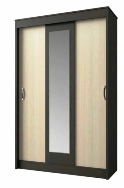 Шкаф-Купе Баська/Разные Цвета (Ш-1300 х В-2000 х Г-500 мм)