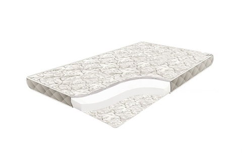 Наматрасник с пенополиуретаном скрученный