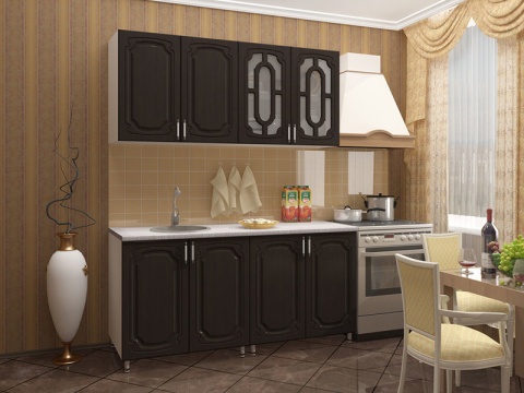 Кухонный Гарнитур Жаклин МДФ 1600 мм