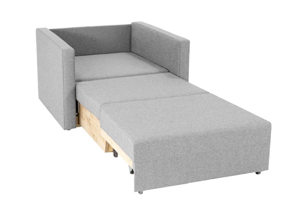 Кресло выкатное Виктория-5 светло-серое